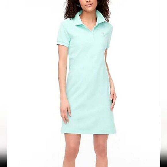 J. Crew Short-sleeve polo T-shirt dress Sz XS - Picture 1 of 13